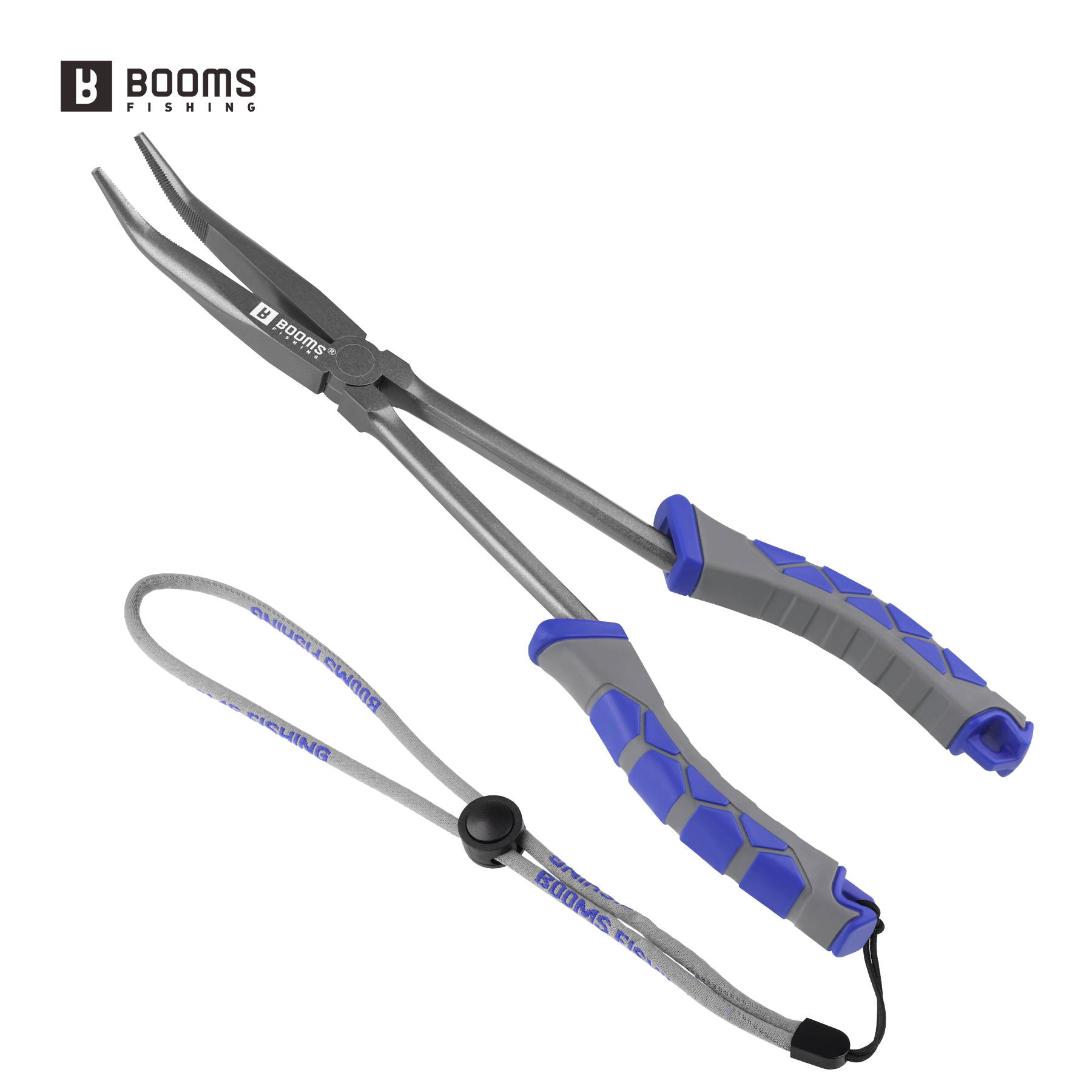 Fishing Hook Remover - Booms 釣り XW11 フィッシングプライヤー 28 センチメートルロングノーズフィッシュフックリムーバー抗損失吊りストラップ炭素鋼海水タックルツール