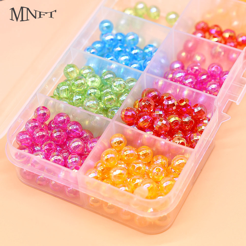 MNFTミックス5色ラウンドビーズリグDIYフライングフィッ - Fishing Hook Assortment のレビューと価格