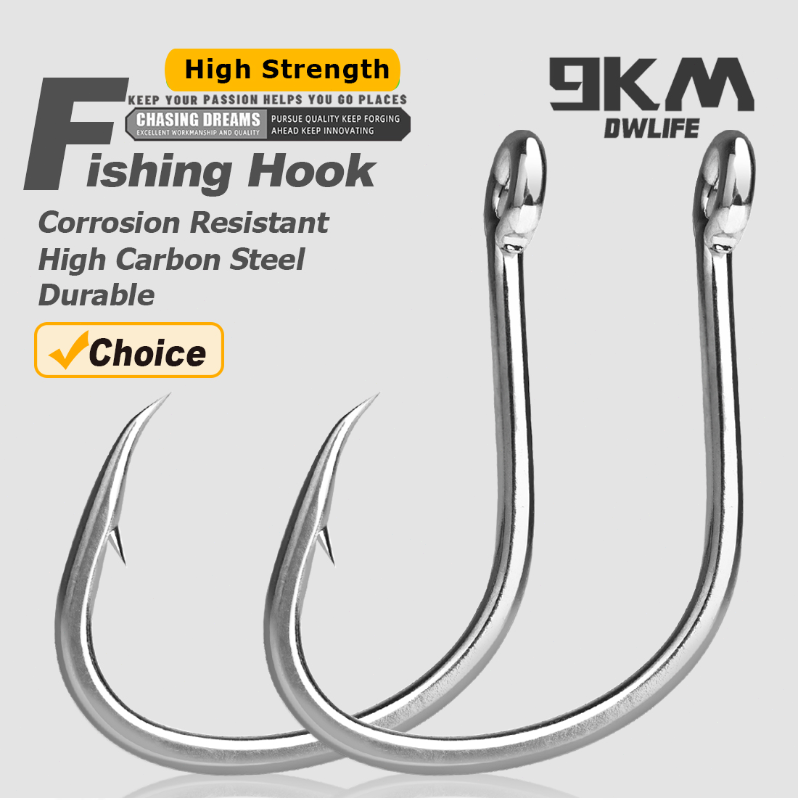 9 キロ釣りフック海水生き餌フック 25 〜 100 個サー - Fishing Hook Offset のレビューと価格