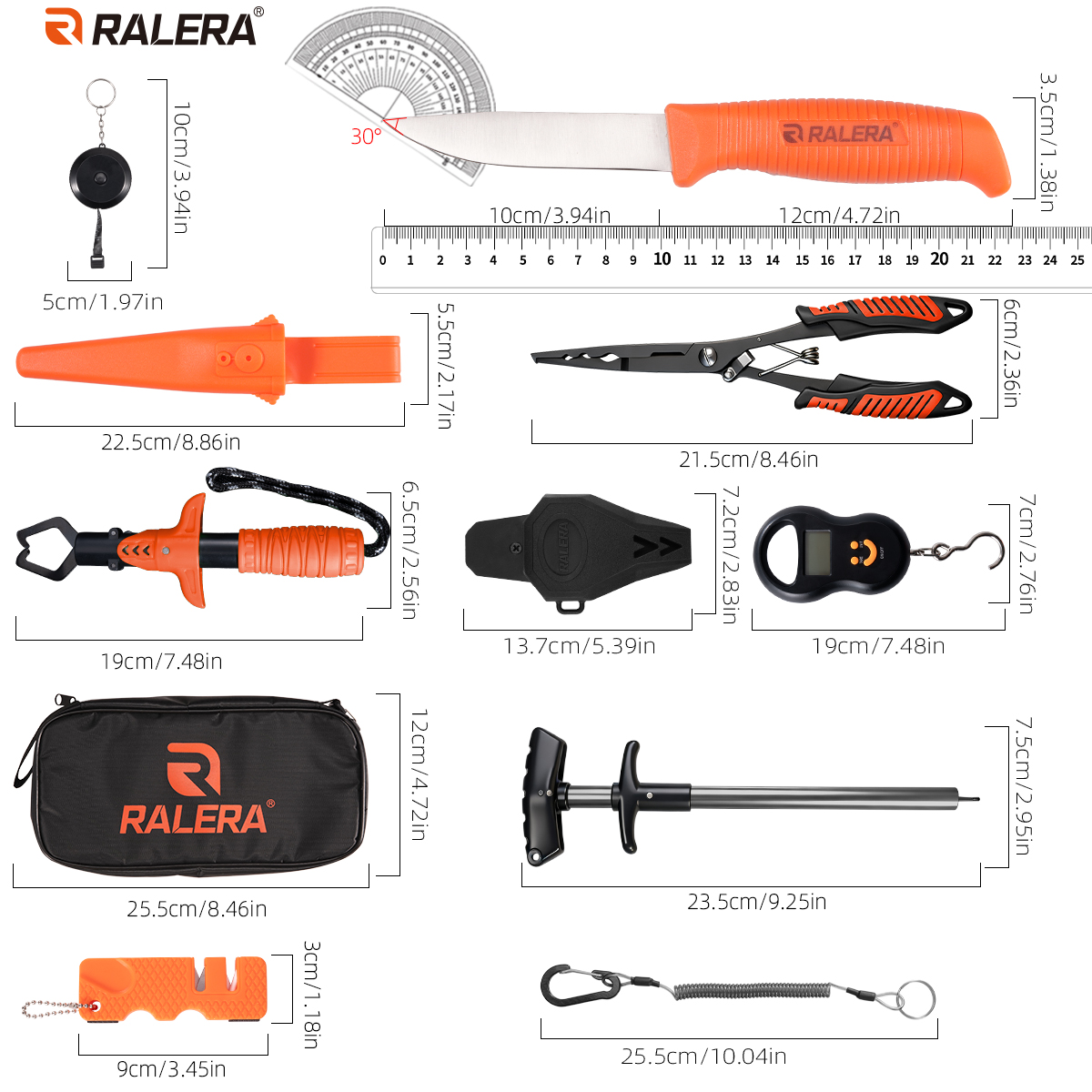RALERA 釣り道具ツールキット フィッシュグリッパー プ - Fishing Hook Remover のレビューと価格