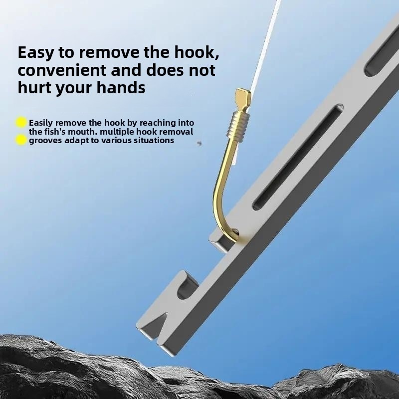 QAJTAO 6-in-1 ステンレス製魚釣り針外し 4個入 - Fishing Hook Remover のレビューと価格